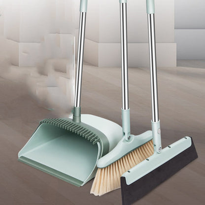 Magic broom and dustpan combination