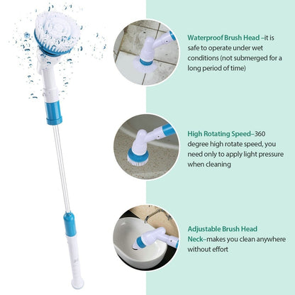 Rechargeable Electric Cleaning Brush Retractable