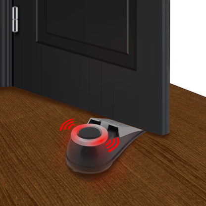 Hotel Door Stopper With Flashing Burglar Alarm