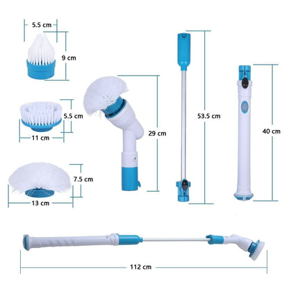 Rechargeable Electric Cleaning Brush Retractable