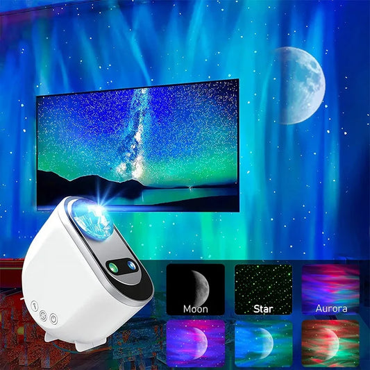 Aurora Borealis Starlight Night Light Projectors LED Galaxy Star Home Bedroom